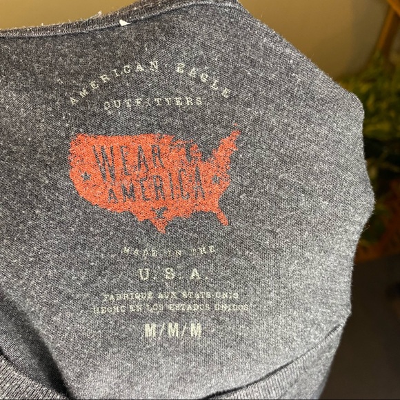 AMERICAN EAGLE OUTFITTERS USA Short Sleeve Tee M - Picture 4 of 8